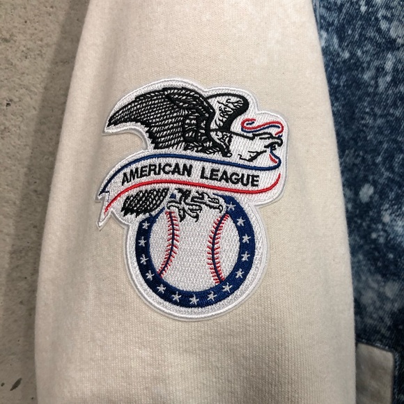 Adidas Bleached New York Yankees Denim Jacket - Picture 5 of 6